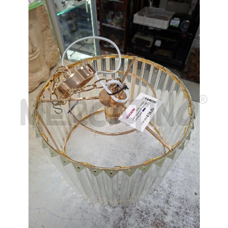 LAMPADARIO CIRCOLARE CON PRISMA PLEXI | Mercatino dell'Usato Moncalieri - fr. moriondo 2