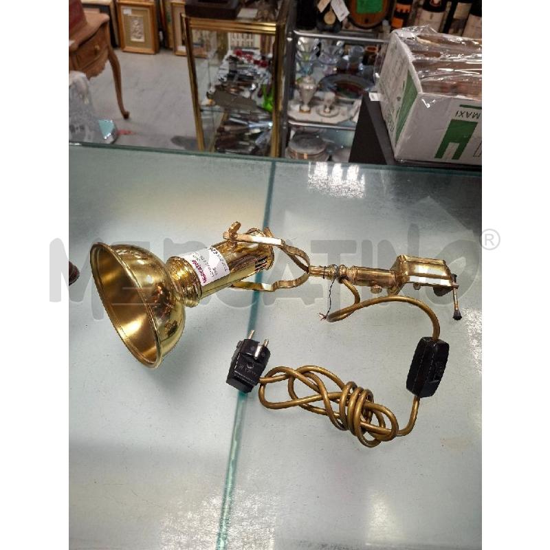 LAMPADA DA TAVOLO OTTONE | Mercatino dell'Usato Moncalieri - fr. moriondo 1