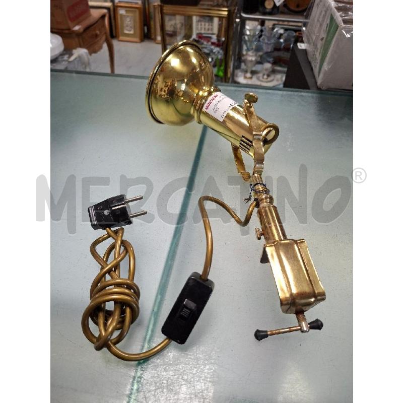 LAMPADA DA TAVOLO OTTONE | Mercatino dell'Usato Moncalieri - fr. moriondo 2