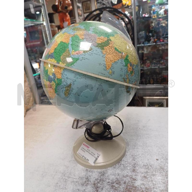 LAMPADA MAPPAMONDO BASE PANNA | Mercatino dell'Usato Moncalieri - fr. moriondo 1