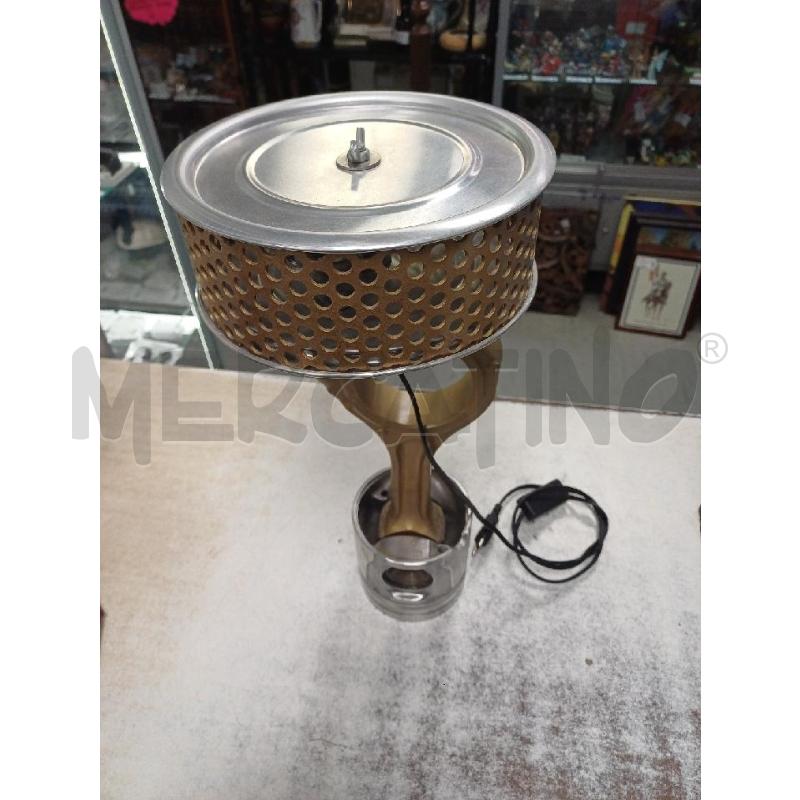 LAMPADA METALLO PISTONE BIELLA FILTRO | Mercatino dell'Usato Moncalieri - fr. moriondo 2