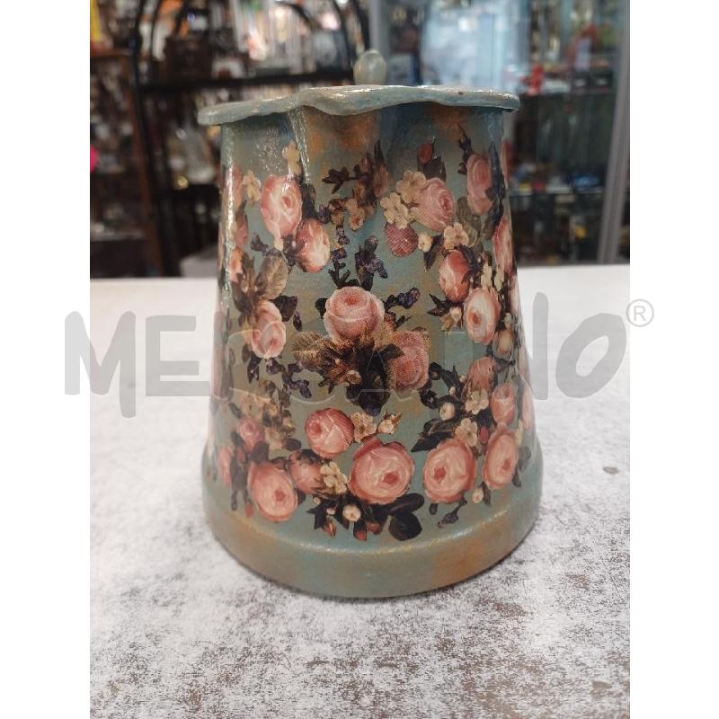 LATTIERA DECUPAGE ROSE  | Mercatino dell'Usato Moncalieri - fr. moriondo 2