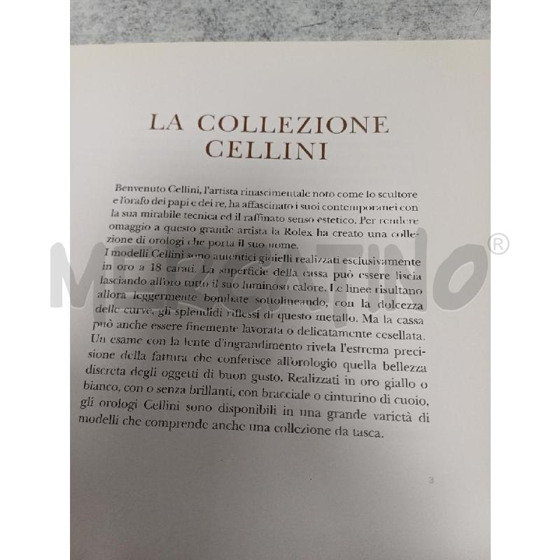 LIBRETTO ROLEX CELLINI | Mercatino dell'Usato Moncalieri - fr. moriondo 3