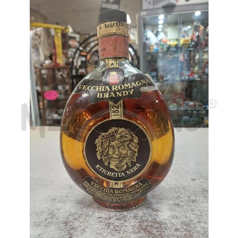 LIQUORE VECCHIA ROMAGNA ETICHETTA NERA  | Mercatino dell'Usato Moncalieri - fr. moriondo 1