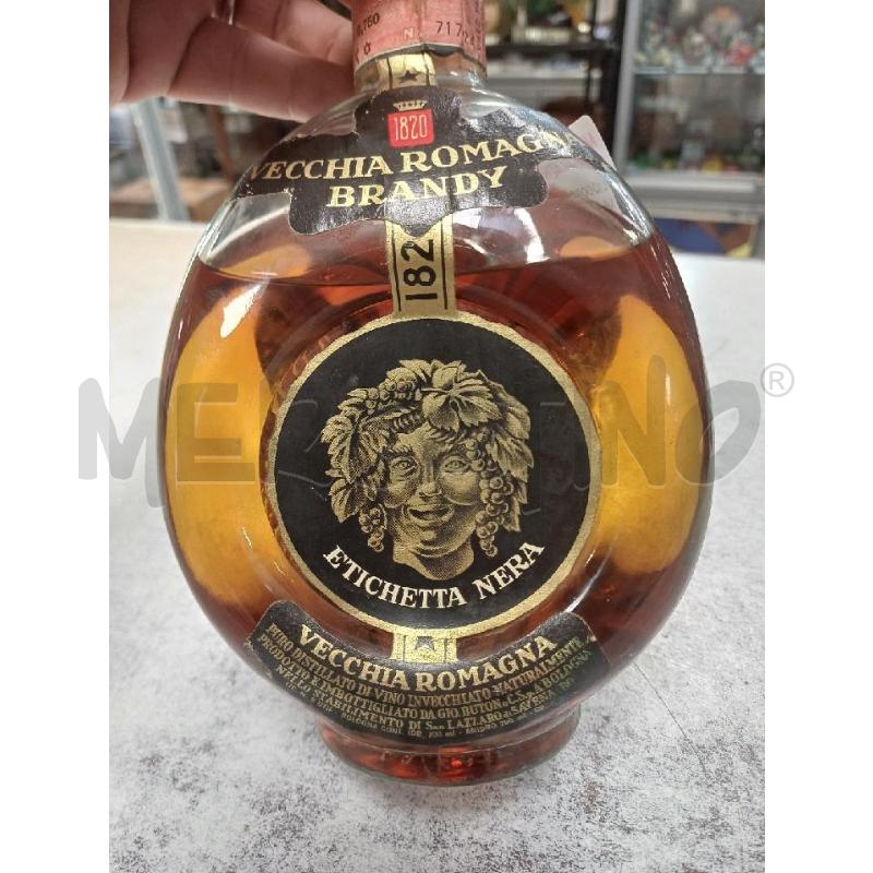 LIQUORE VECCHIA ROMAGNA ETICHETTA NERA  | Mercatino dell'Usato Moncalieri - fr. moriondo 2