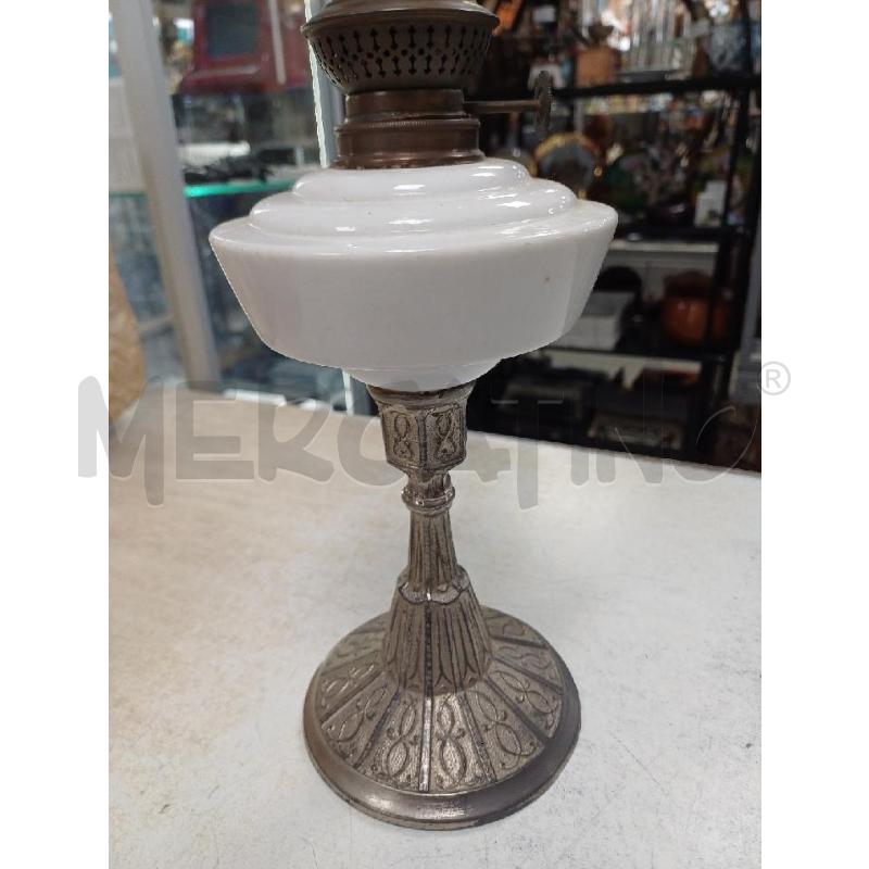 LUME OPALINE BASE METALLO | Mercatino dell'Usato Moncalieri - fr. moriondo 2
