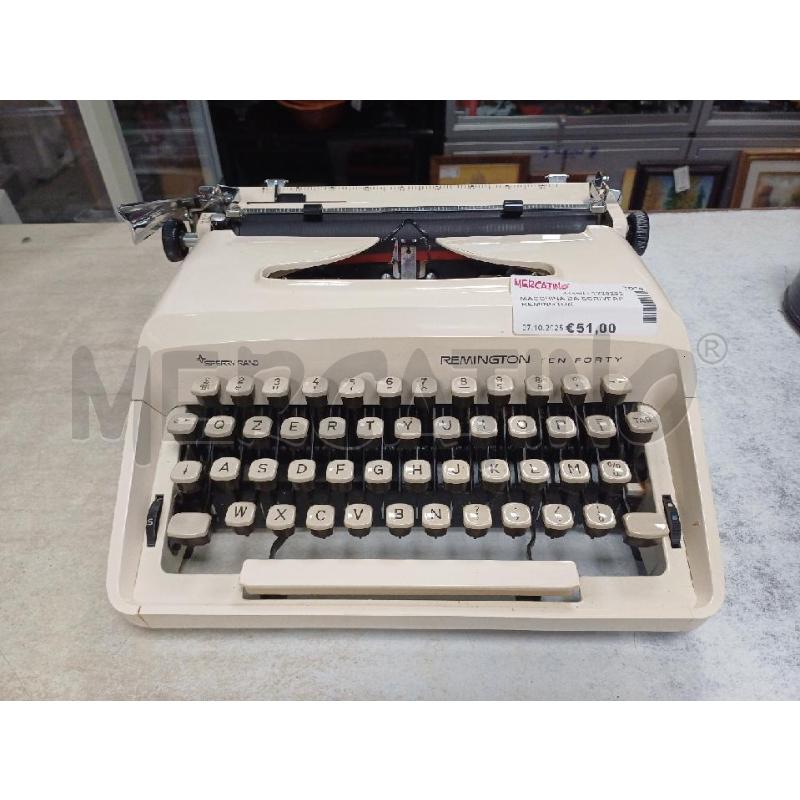 MACCHINA DA SCRIVERE REMINGTON  | Mercatino dell'Usato Moncalieri - fr. moriondo 1