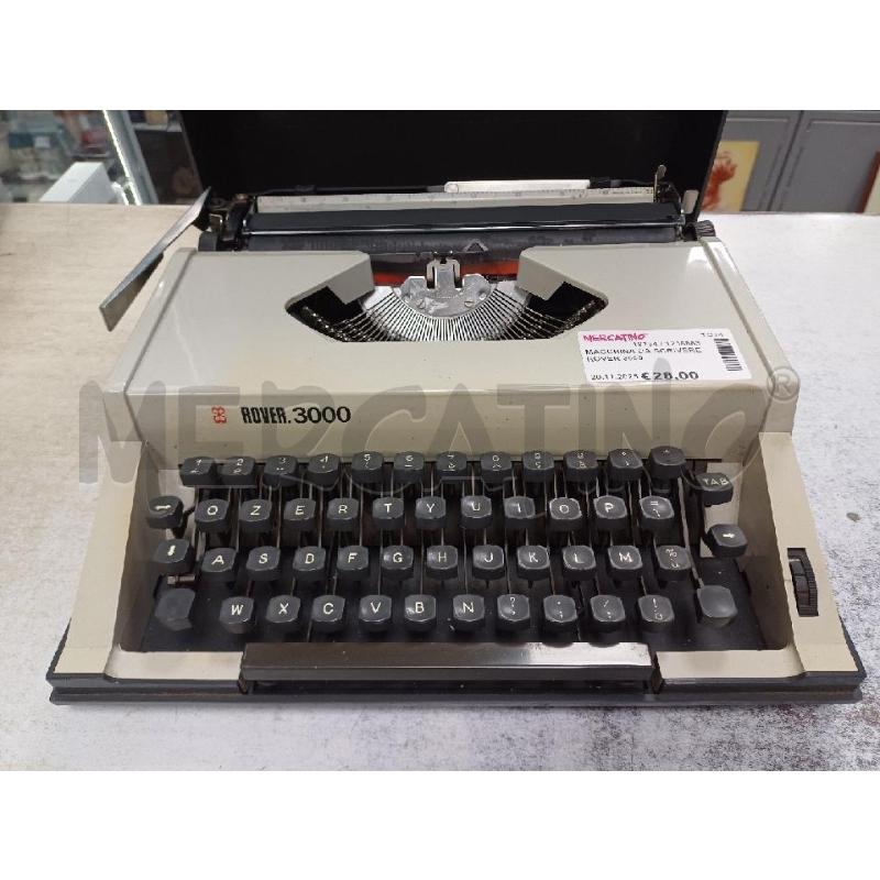 MACCHINA DA SCRIVERE ROVER 3000 | Mercatino dell'Usato Moncalieri - fr. moriondo 1