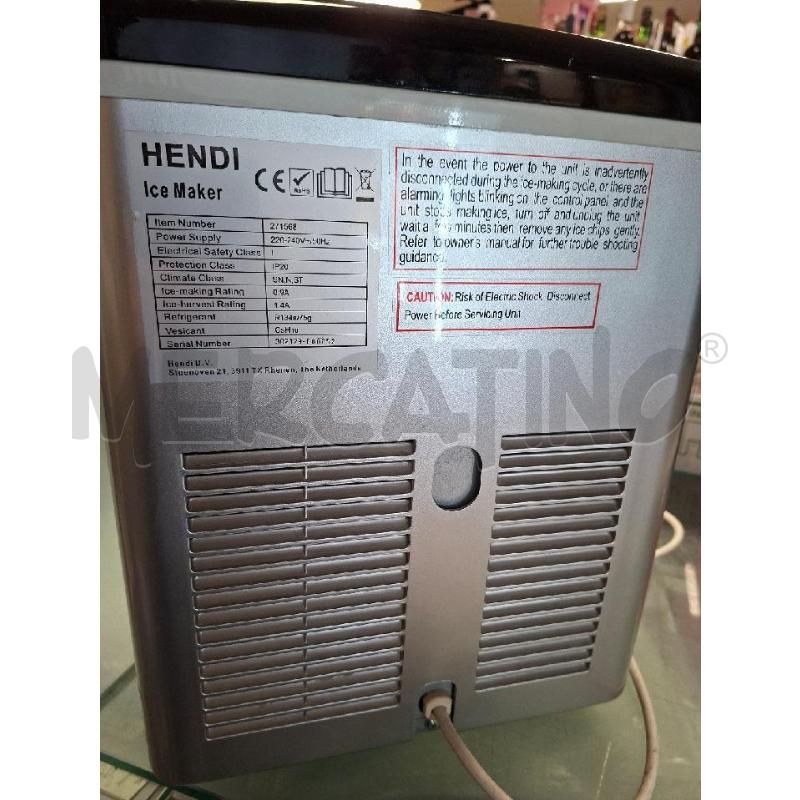 MACCHINA PER IL GHIACCIO HENDI ICE MAKER  | Mercatino dell'Usato Moncalieri - fr. moriondo 2