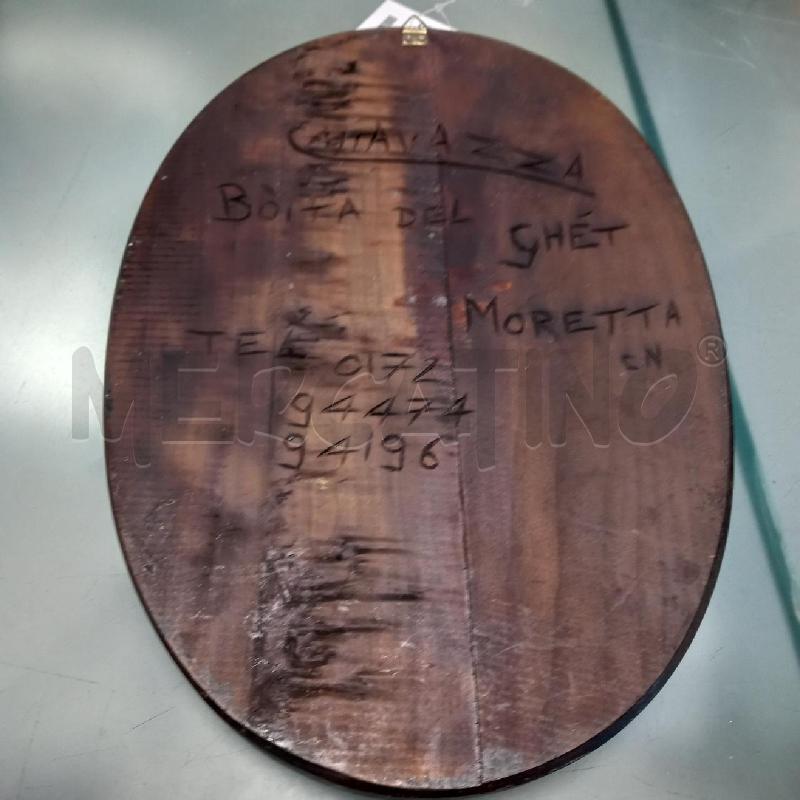 MADONNA IN LEGNO INTAGLIATO  | Mercatino dell'Usato Moncalieri - fr. moriondo 2