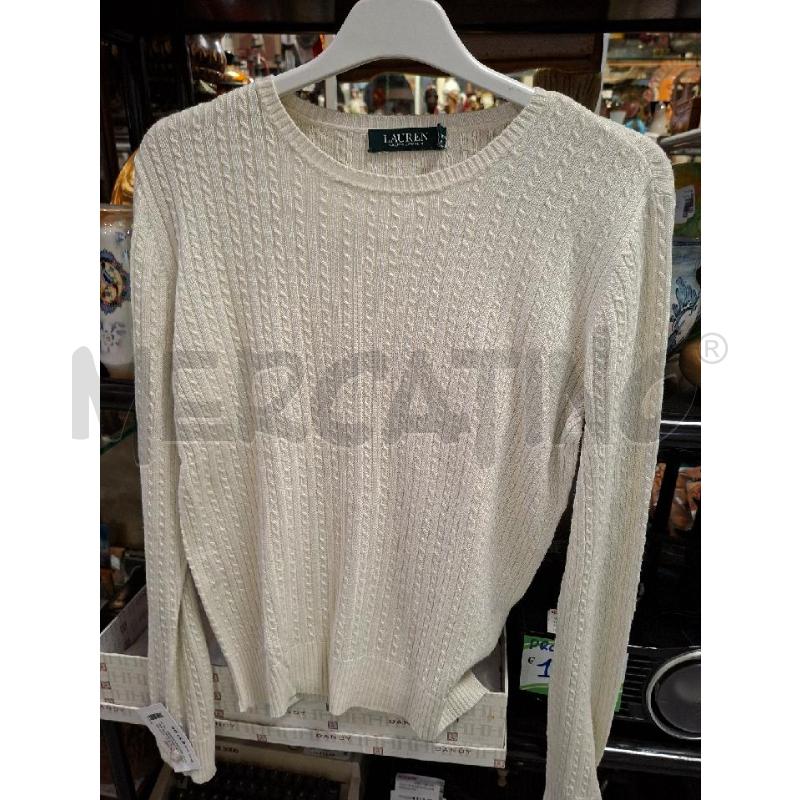 MAGLIONCINO DONNA BIANCO RALPH LAUREN | Mercatino dell'Usato Moncalieri - fr. moriondo 1