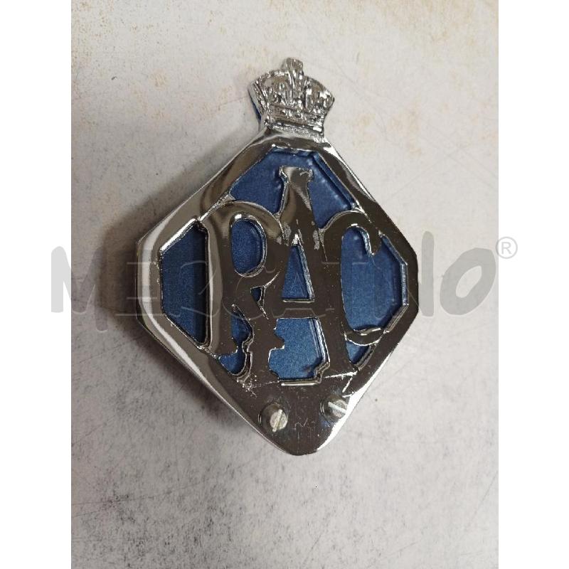 MEDAGLIA DISTINTIVO RAC | Mercatino dell'Usato Moncalieri - fr. moriondo 2