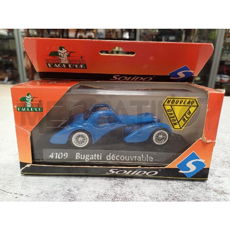 MODELLINO AUTO BUGATTI SOLIDO  | Mercatino dell'Usato Moncalieri - fr. moriondo 1