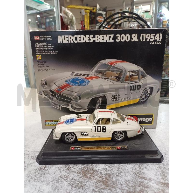 MODELLINO MERCESEDES 300SL BURAGO 1 18 | Mercatino dell'Usato Moncalieri - fr. moriondo 1