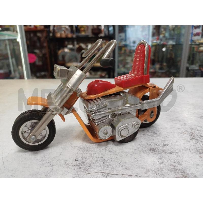 MODELLINO MOTO CUSTOM ARANCIO  | Mercatino dell'Usato Moncalieri - fr. moriondo 1