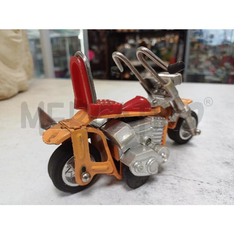 MODELLINO MOTO CUSTOM ARANCIO  | Mercatino dell'Usato Moncalieri - fr. moriondo 3