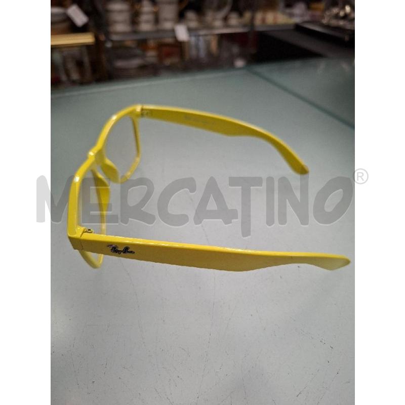 MONTATURA OCCHIALI GIALLA RAY BAN | Mercatino dell'Usato Moncalieri - fr. moriondo 2
