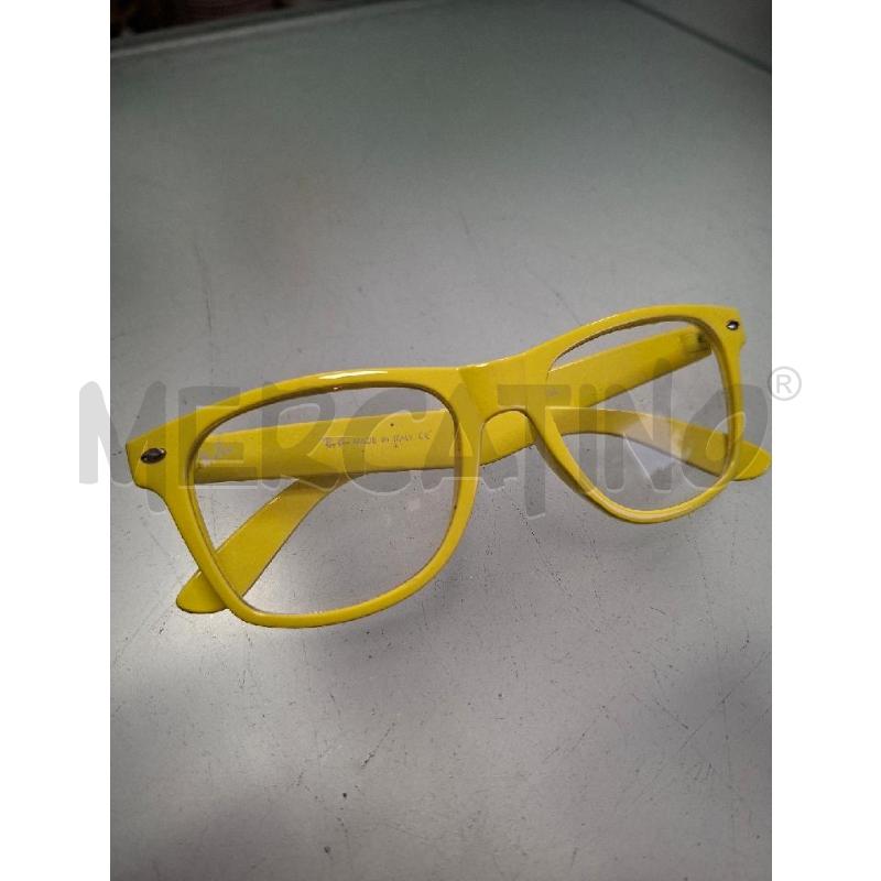 MONTATURA OCCHIALI GIALLA RAY BAN | Mercatino dell'Usato Moncalieri - fr. moriondo 4