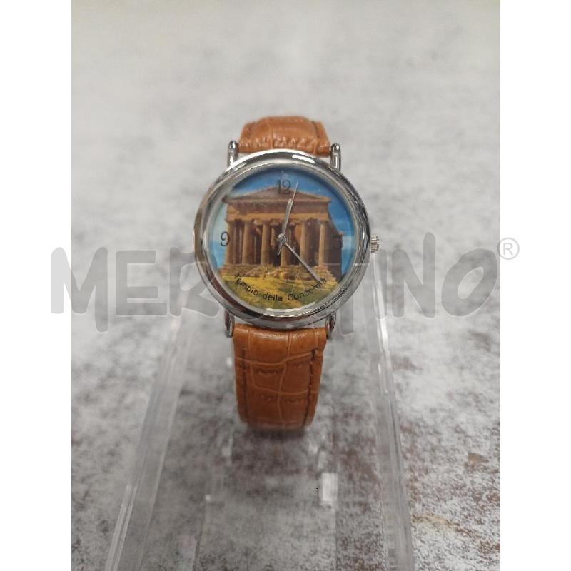 OROLOGIO AGRIGENTO CINTURINO MARRONE | Mercatino dell'Usato Moncalieri - fr. moriondo 1