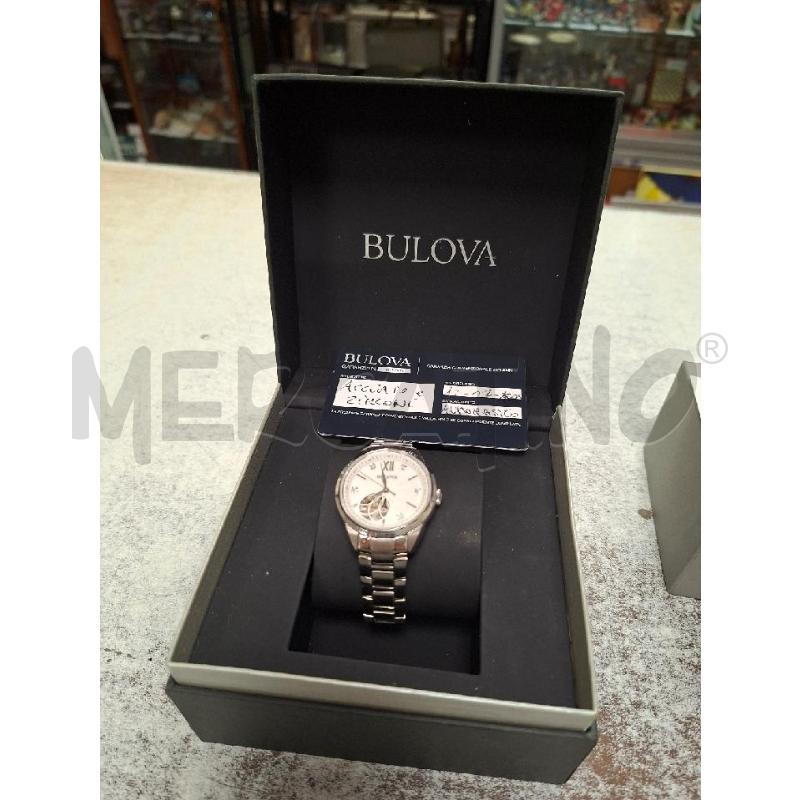 OROLOGIO BULOVA ACCIAIO ZIRCONI AUTOMATIC | Mercatino dell'Usato Moncalieri - fr. moriondo 1