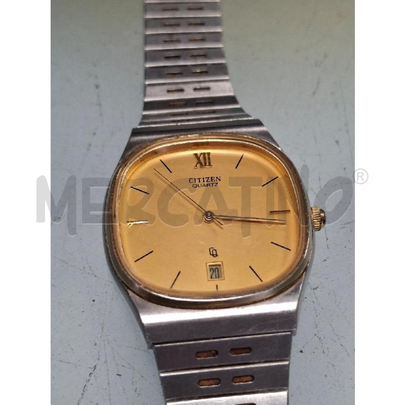 OROLOGIO CITIZEN QUARTZ DATARIO Q. DORATO | Mercatino dell'Usato Moncalieri - fr. moriondo 1