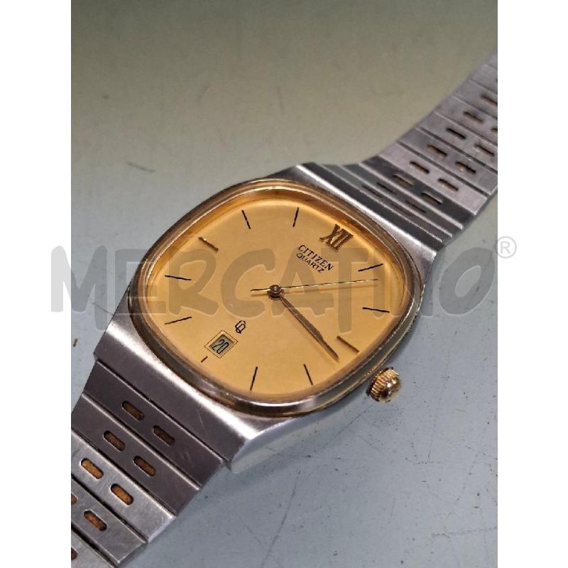OROLOGIO CITIZEN QUARTZ DATARIO Q. DORATO | Mercatino dell'Usato Moncalieri - fr. moriondo 3