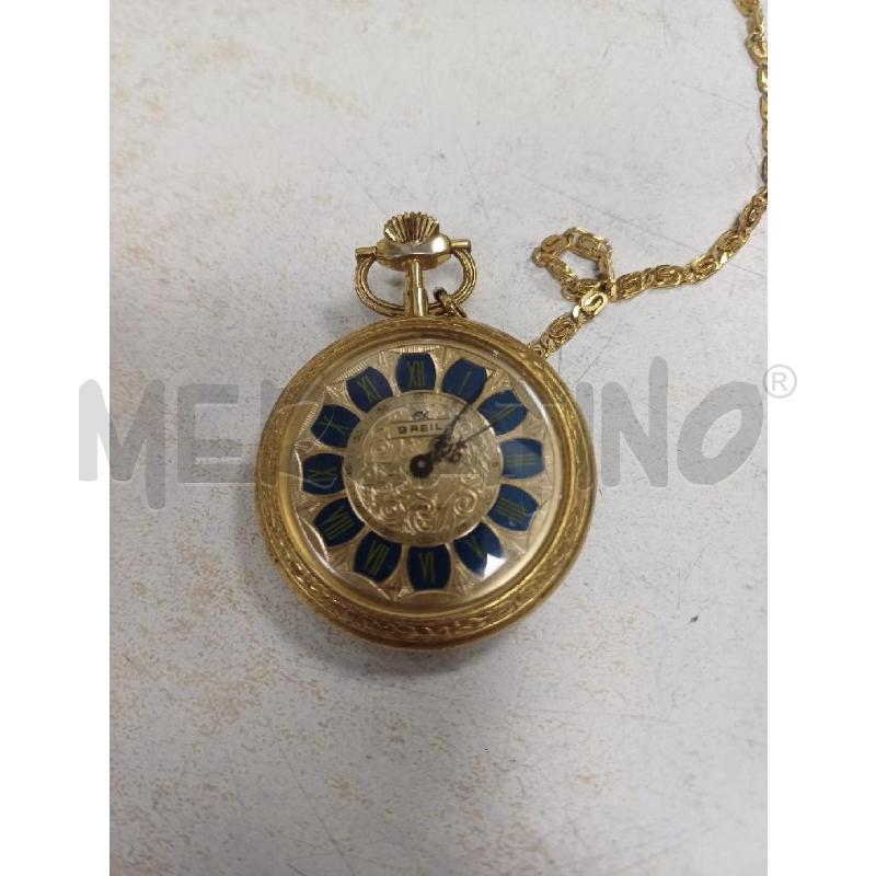 OROLOGIO DORATO DA TASCA BREIL | Mercatino dell'Usato Moncalieri - fr. moriondo 1
