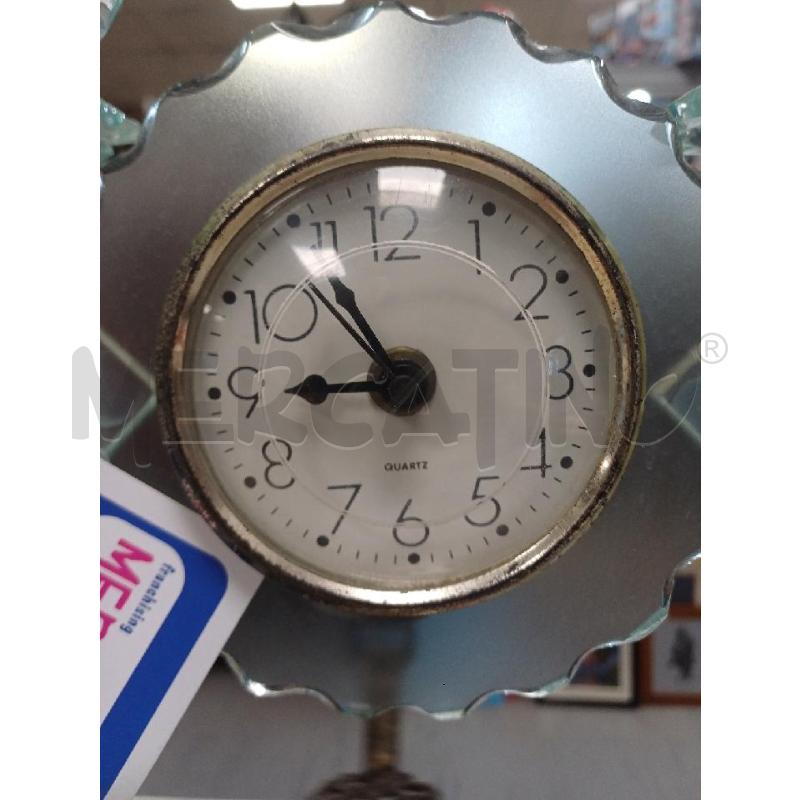 OROLOGIO LEGNO VETRO  | Mercatino dell'Usato Moncalieri - fr. moriondo 2