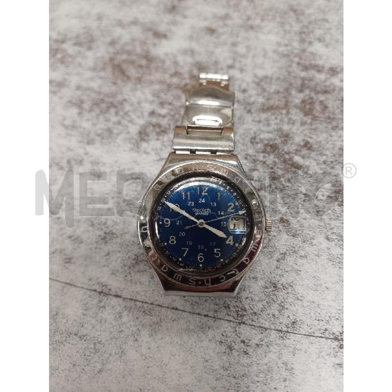 OROLOGIO QUADRANTE AZZURRO SWATCH | Mercatino dell'Usato Moncalieri - fr. moriondo 1