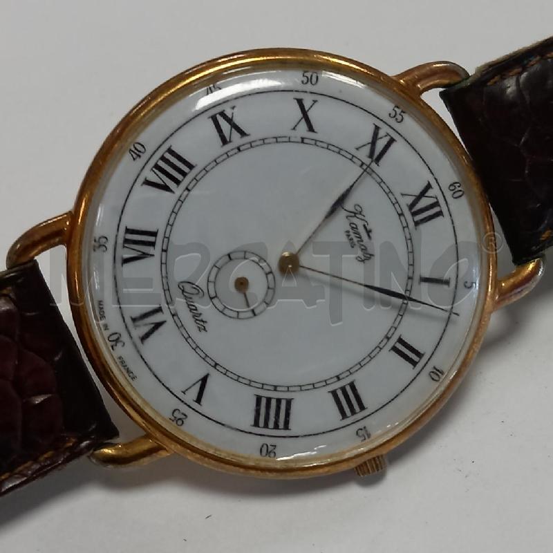 OROLOGIO QUARTZ PARIS KAMATZ NUMERI ROMANI | Mercatino dell'Usato Moncalieri - fr. moriondo 5