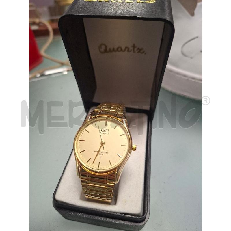OROLOGIO Q & Q DORATO | Mercatino dell'Usato Moncalieri - fr. moriondo 1