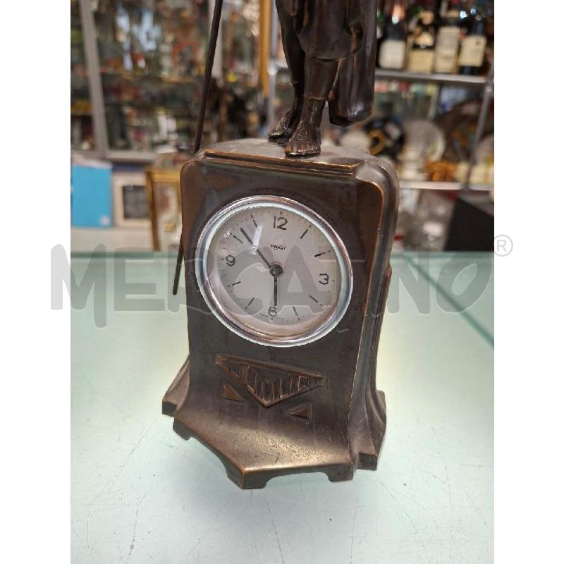 OROLOGIO VEGLIA GUERRIERA CON SCUDO | Mercatino dell'Usato Moncalieri - fr. moriondo 2
