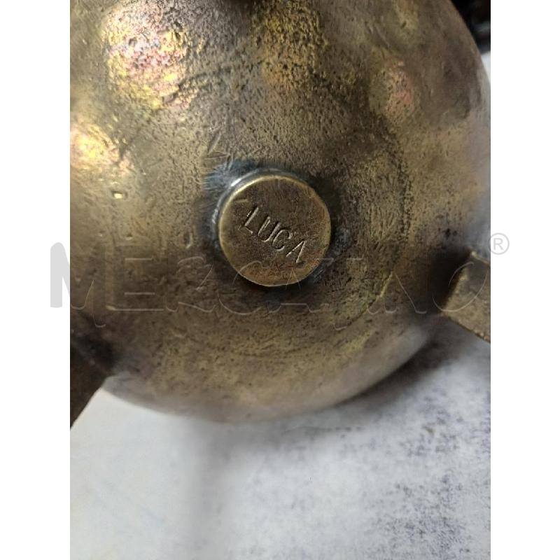 PAIOLO 3 PIEDI OTTONE  | Mercatino dell'Usato Moncalieri - fr. moriondo 5