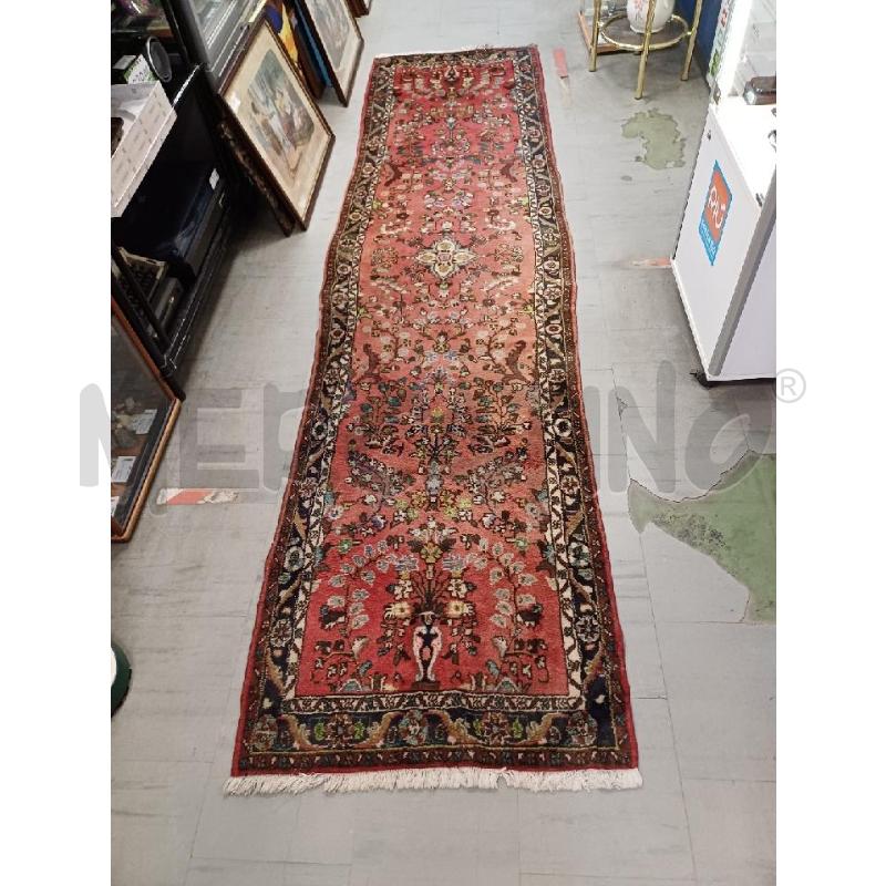 PASSATOIA MT 3X0.85 DECORO ROSSO | Mercatino dell'Usato Moncalieri - fr. moriondo 1