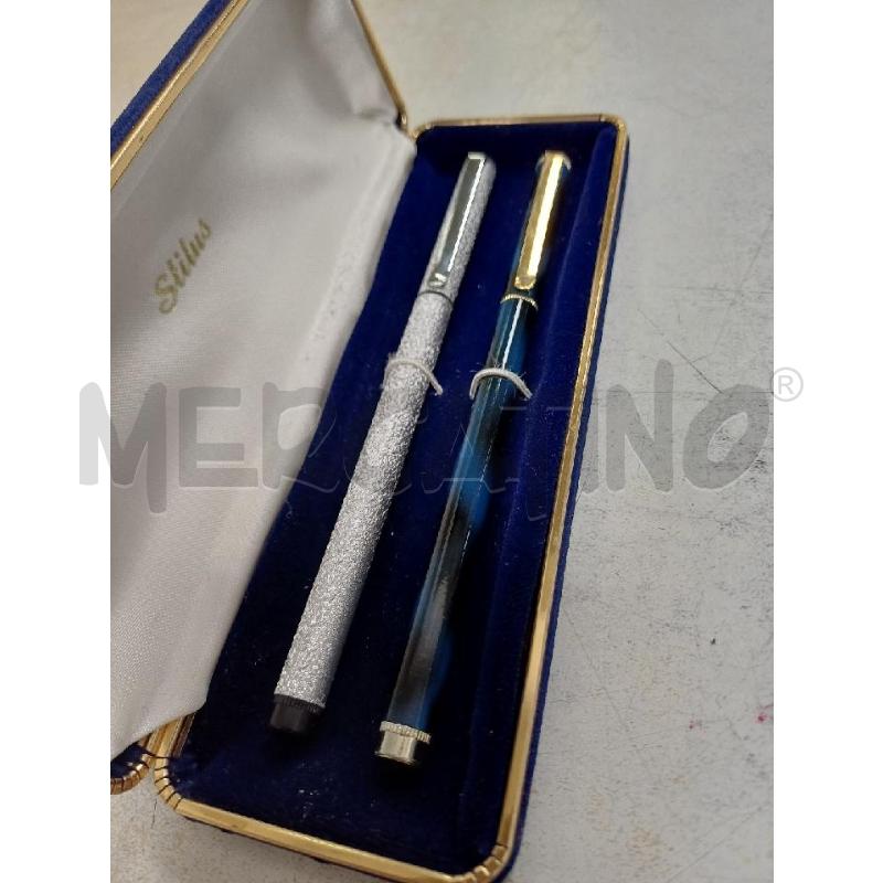 PENNA A SFERA PZ 2 ARGETATA BLU | Mercatino dell'Usato Moncalieri - fr. moriondo 1