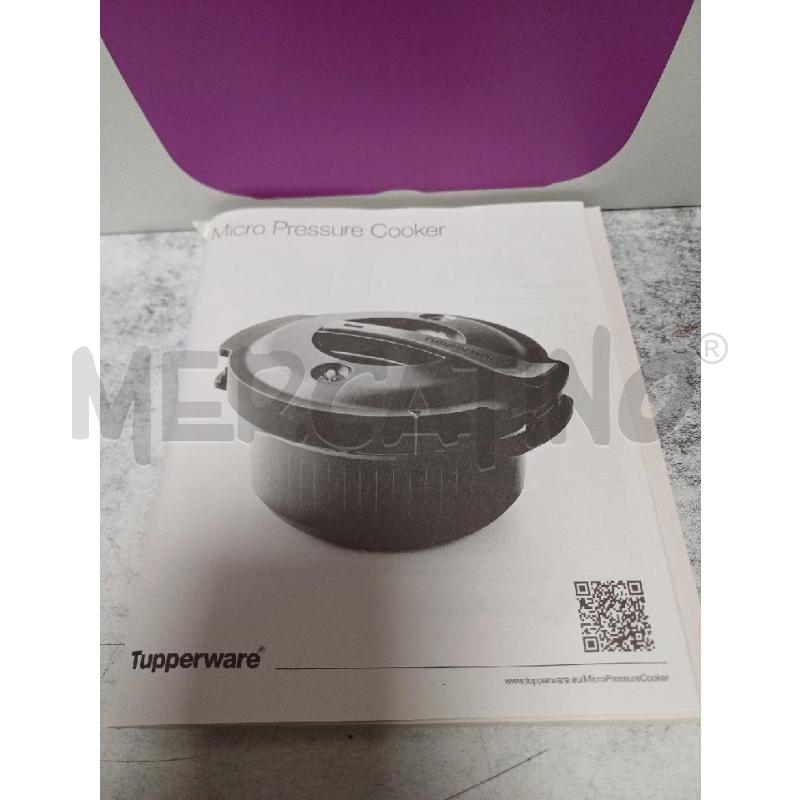 PENTOLA A PRESSIONE PER MICROONDE TUPPERWARE | Mercatino dell'Usato Moncalieri - fr. moriondo 3