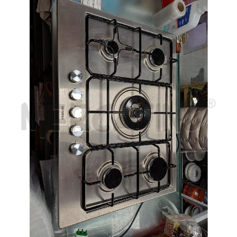 PIANO COTTURA GAS SIMENS 5 FUOCHI  | Mercatino dell'Usato Moncalieri - fr. moriondo 1