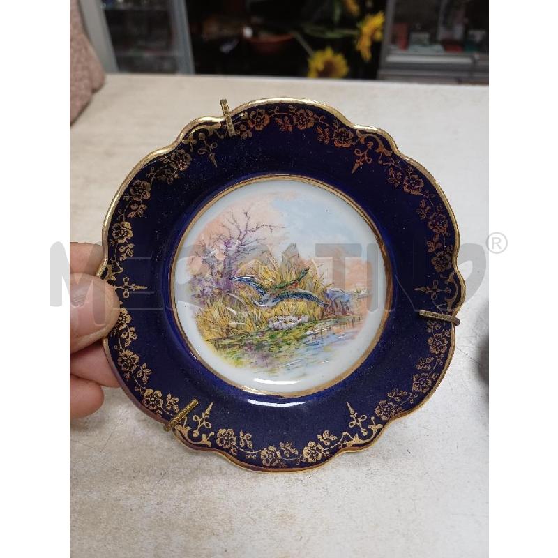 PIATTINI PZ. 2 LIMOGES BLU | Mercatino dell'Usato Moncalieri - fr. moriondo 2