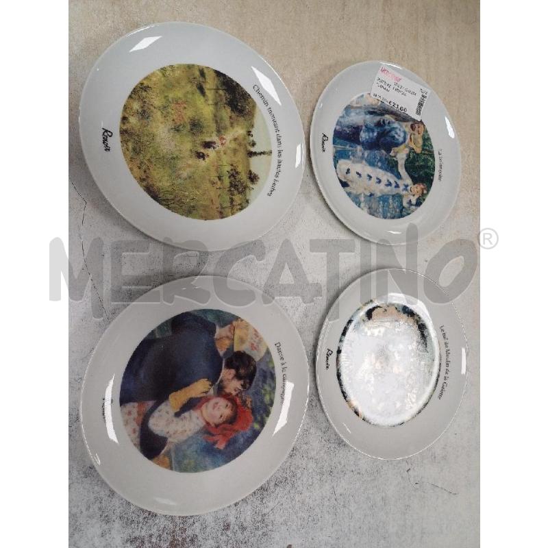PIATTI PZ. 4 RENOIR  TOGNANA | Mercatino dell'Usato Moncalieri - fr. moriondo 1
