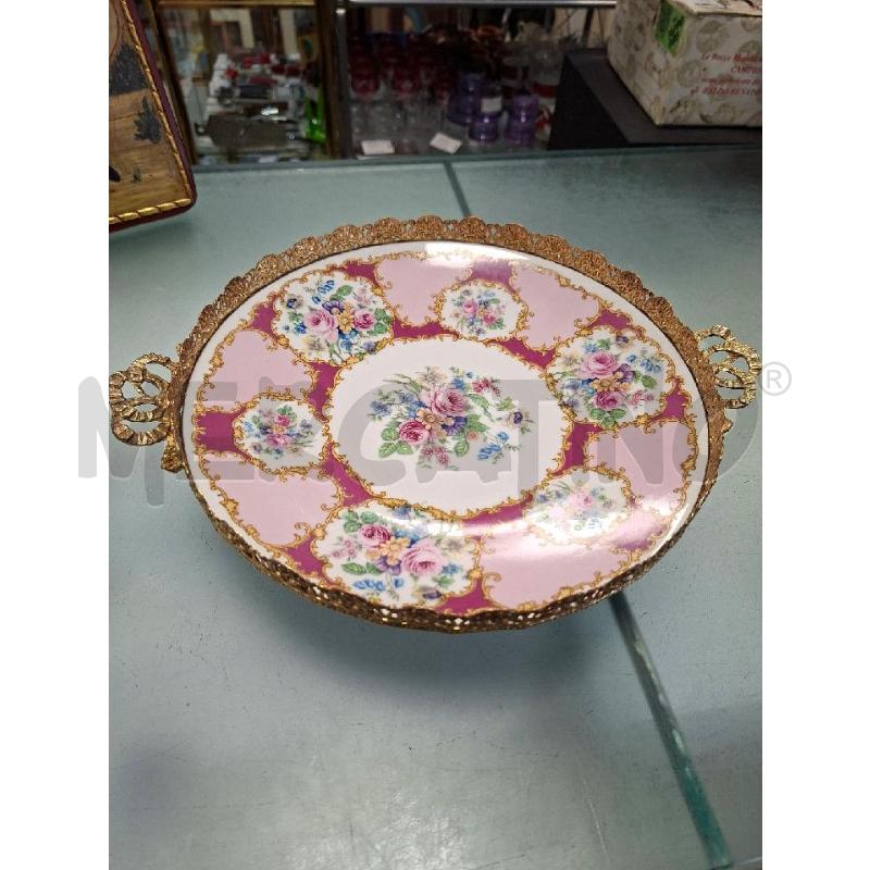 PIATTO FIORI LIMOGES | Mercatino dell'Usato Moncalieri - fr. moriondo 1