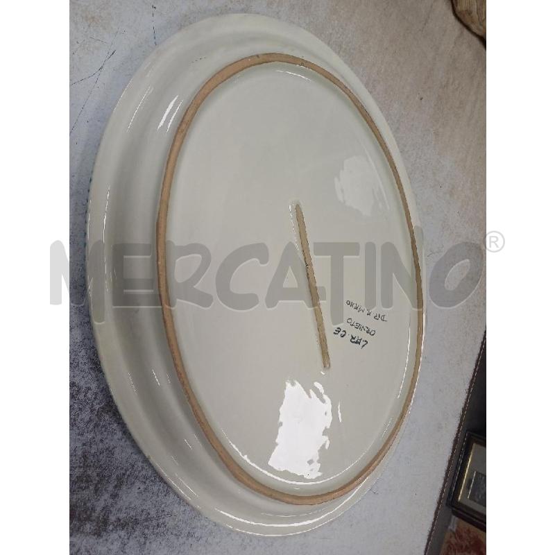 PIATTO OVALE ORVIETO | Mercatino dell'Usato Moncalieri - fr. moriondo 3