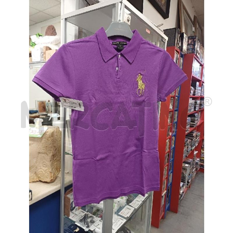 POLO DONNA VIOLA RALPH LAUREN | Mercatino dell'Usato Moncalieri - fr. moriondo 1