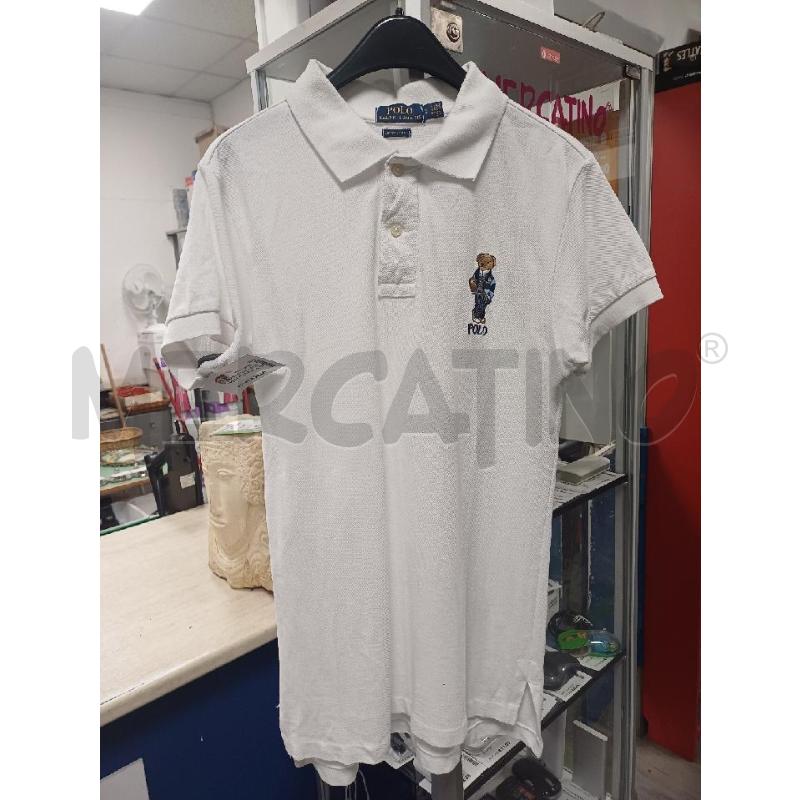 POLO UOMO BIANCA ORSETTO RALPH LAUREN | Mercatino dell'Usato Moncalieri - fr. moriondo 1