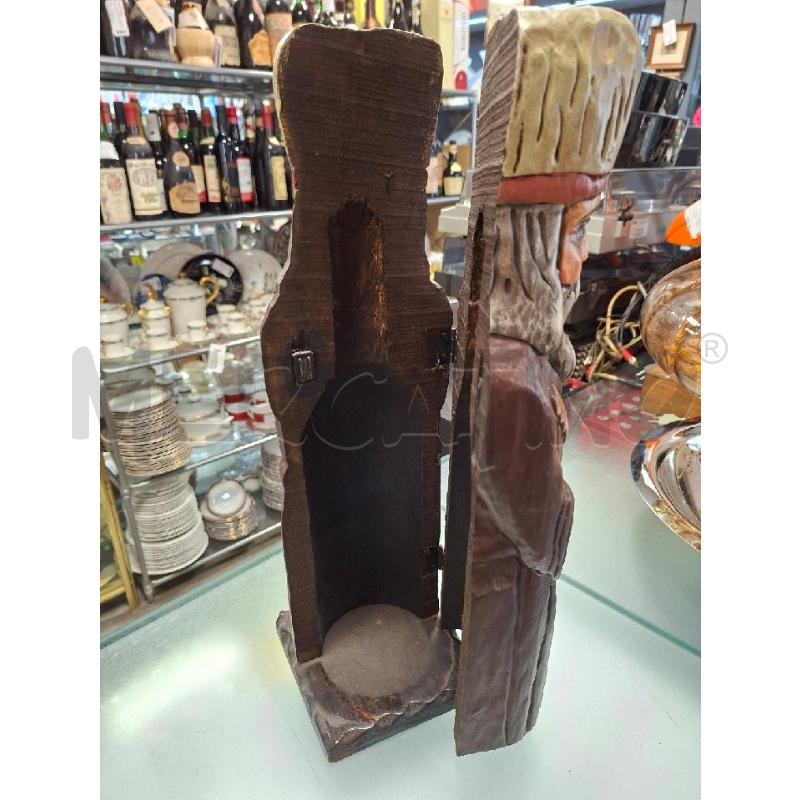 PORTA BOTTIGLIE LEGNO SACERDOTE | Mercatino dell'Usato Moncalieri - fr. moriondo 2