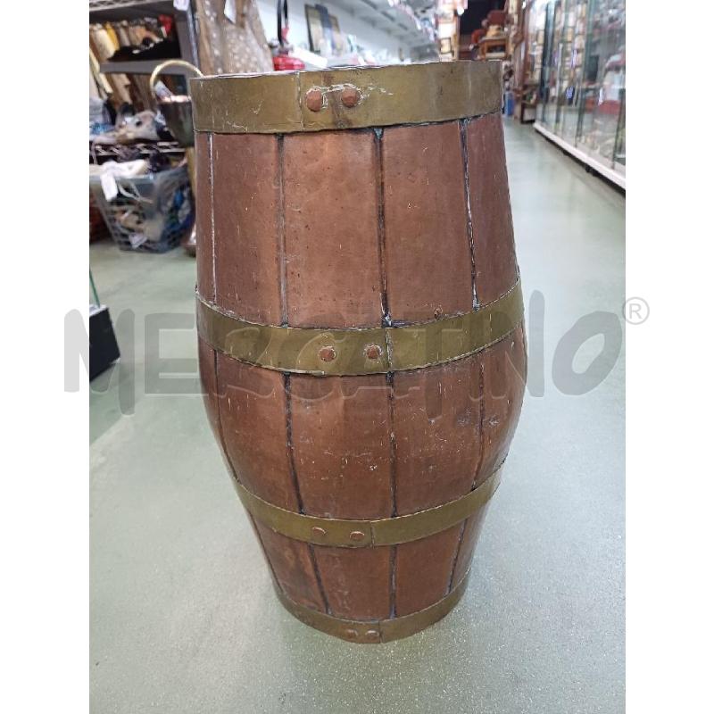 PORTA OMBRELLI BOTTE RAME OTTONE  | Mercatino dell'Usato Moncalieri - fr. moriondo 3