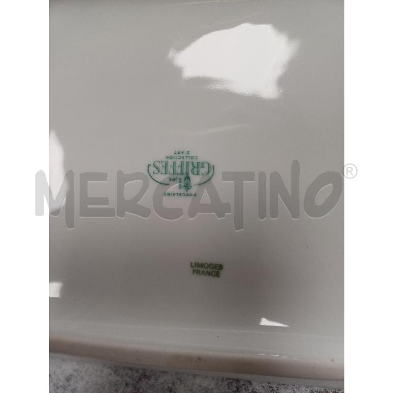 POSA CENERE GRIFFES LIMOGES BORDO DORATO  | Mercatino dell'Usato Moncalieri - fr. moriondo 3