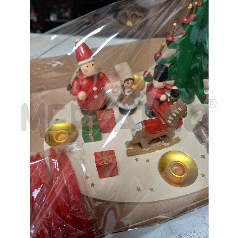 PRESEPE VAL GARDENA ALBERELLO VERDE  | Mercatino dell'Usato Moncalieri - fr. moriondo 2