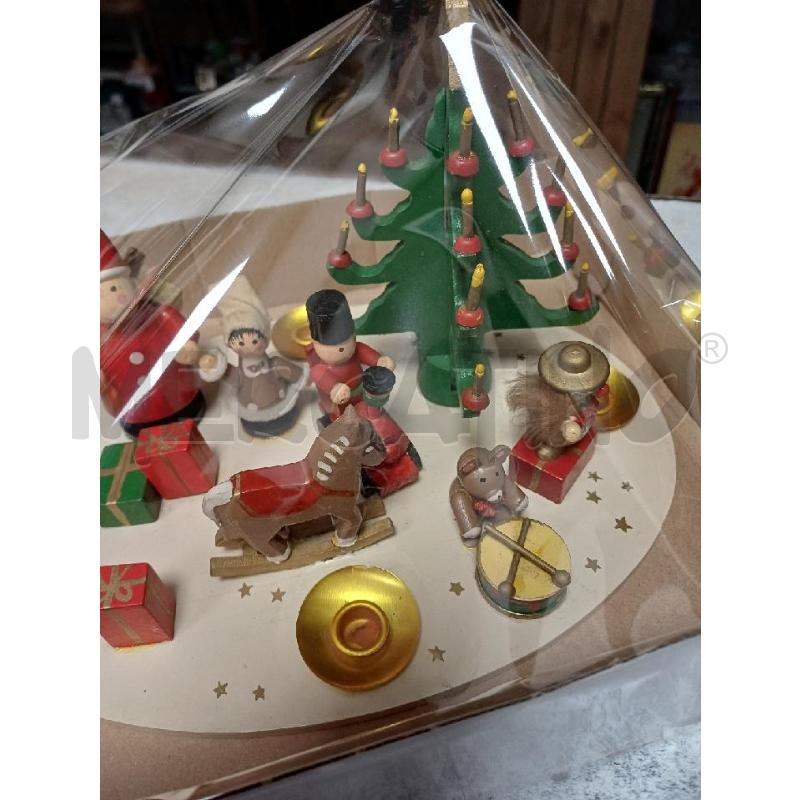 PRESEPE VAL GARDENA ALBERELLO VERDE  | Mercatino dell'Usato Moncalieri - fr. moriondo 3