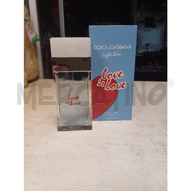 PROFUMO DOLCE GABBANA LIGHT BLUE LOVE IS LOVE | Mercatino dell'Usato Moncalieri - fr. moriondo 1