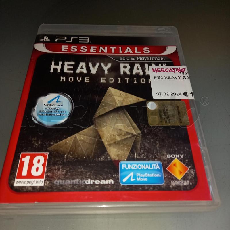 PS3 HEAVY RAIN | Mercatino dell'Usato Moncalieri - fr. moriondo 1